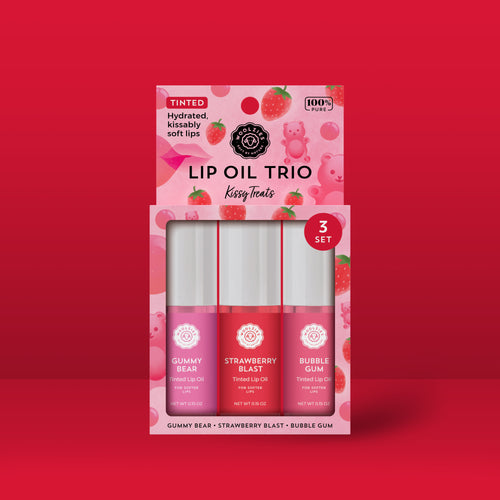 Tinted Lip Oil Trio - Kissy Treats