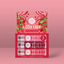 Load image into Gallery viewer, NEW Kissy Face Tinted Lip Balm Set of 3