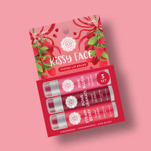 Load image into Gallery viewer, NEW Kissy Face Tinted Lip Balm Set of 3