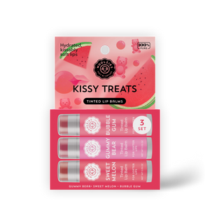 Kissy Treats Tinted Lip Balm Set Of 3