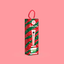Load image into Gallery viewer, Holly Jolly Lip Duo – Candy Cane Balm + Peppermint Mask