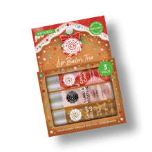Load image into Gallery viewer, Christmas Lip Balm Trio – Candy Cane, Vanilla Frosting &amp; Gingerbread