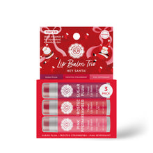 Load image into Gallery viewer, Hey Santa! Tinted Lip Balm Trio
