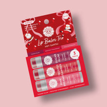 Load image into Gallery viewer, Hey Santa! Tinted Lip Balm Trio