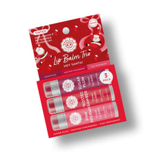 Load image into Gallery viewer, Hey Santa! Tinted Lip Balm Trio