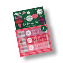 Load image into Gallery viewer, Holiday Kisses Tinted Lip Balm Trio – Holiday 3 Pack