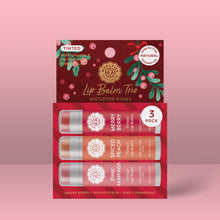 Load image into Gallery viewer, Mistletoe Kisses Tinted Lip Balm Trio