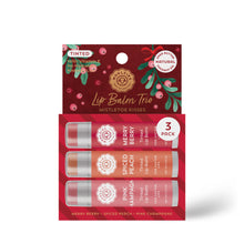 Load image into Gallery viewer, Mistletoe Kisses Tinted Lip Balm Trio