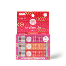 Load image into Gallery viewer, XO XO Lip Balm Trio – Kissably Soft, Valentine-Ready 💋