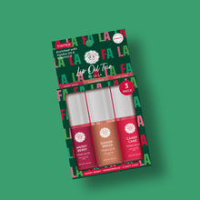 Load image into Gallery viewer, Tinted Lip Oil Trio – Fa La La