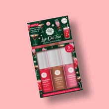 Load image into Gallery viewer, Tinted Lip Oil Trio – Festive Refreshers