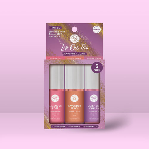 Lip Oil Trio - Lavender Glow