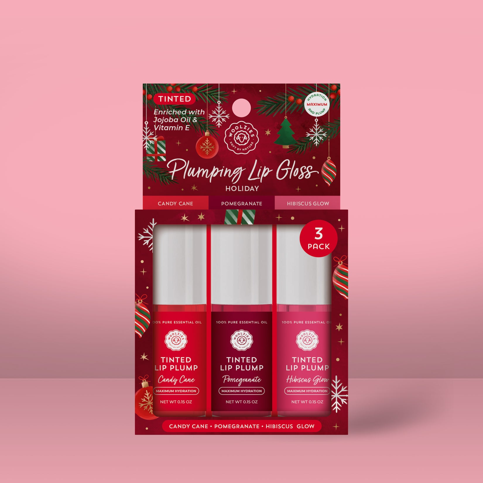 Holiday Plumping Lip Gloss Trio