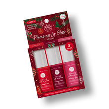 Load image into Gallery viewer, Holiday Plumping Lip Gloss Trio