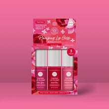 Load image into Gallery viewer, Plumping Lip Gloss Trio – Bloom &amp; Glow
