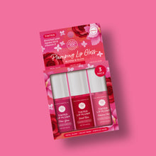 Load image into Gallery viewer, Plumping Lip Gloss Trio – Bloom &amp; Glow