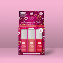 Load image into Gallery viewer, Plumping Lip Gloss Trio - Glowy Kisses