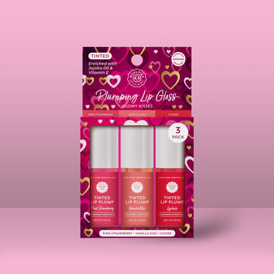 Plumping Lip Gloss Trio - Glowy Kisses