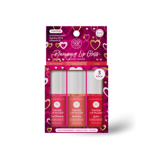 Plumping Lip Gloss Trio - Glowy Kisses