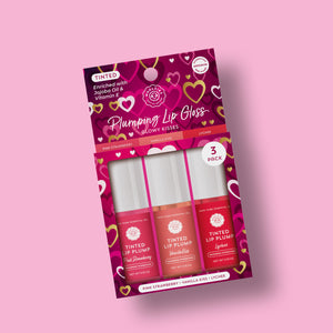 Plumping Lip Gloss Trio - Glowy Kisses