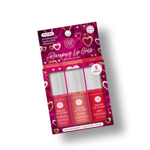 Plumping Lip Gloss Trio - Glowy Kisses