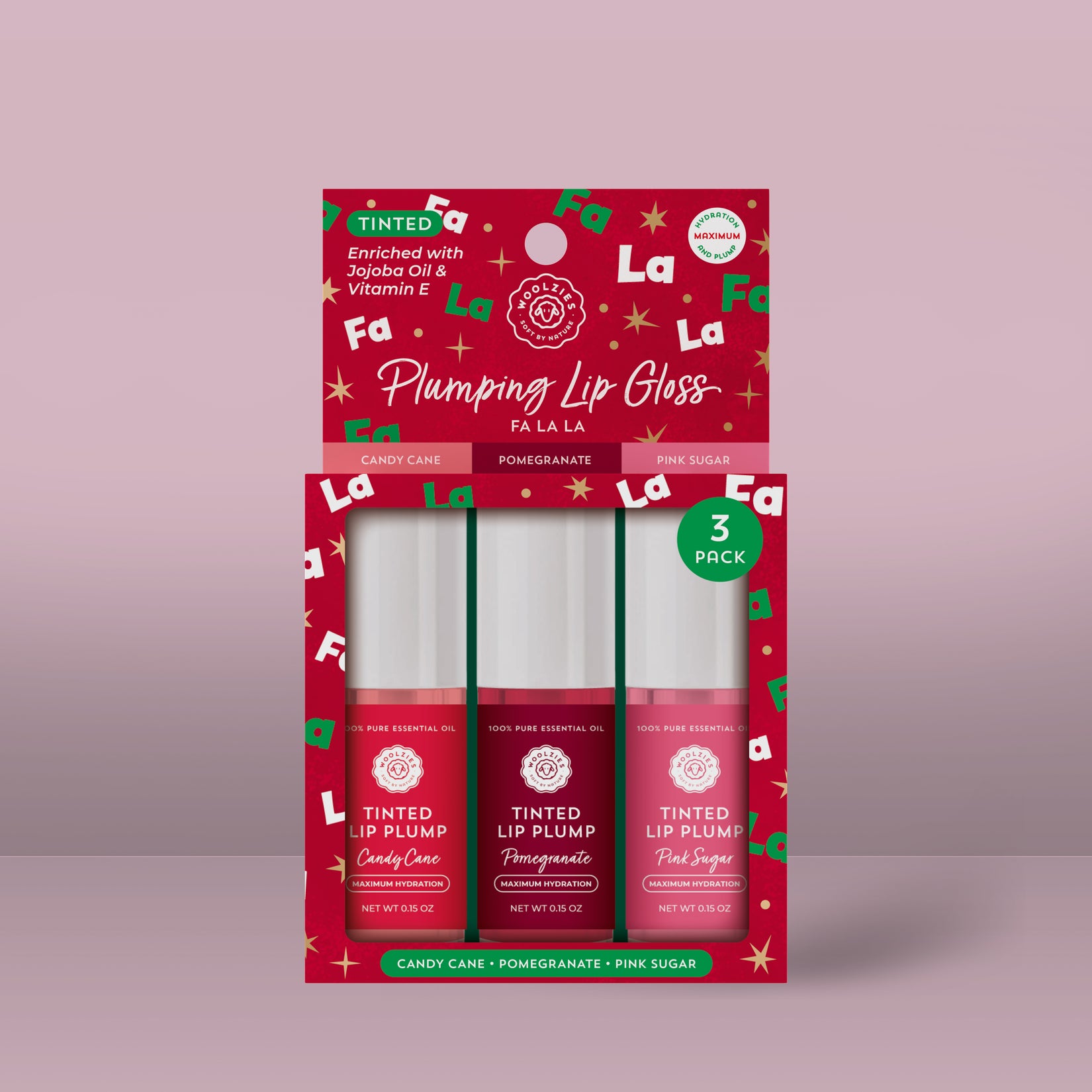 Plumping Lip Gloss Trio – Fa La La