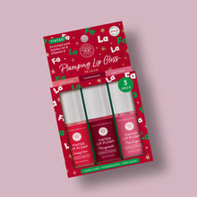 Load image into Gallery viewer, Plumping Lip Gloss Trio – Fa La La
