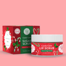 Load image into Gallery viewer, 1oz. Candy Cane Lip Sugar Scrub