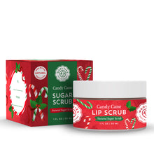 Load image into Gallery viewer, 1oz. Candy Cane Lip Sugar Scrub