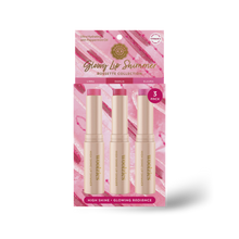 Load image into Gallery viewer, Glowy Lip Shimmer Trio – Rosette Collection