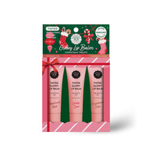 Load image into Gallery viewer, Christmas Treats Tinted Glowy Lip Balm Trio