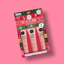 Load image into Gallery viewer, Fa La La Tinted Glowy Lip Balm Trio