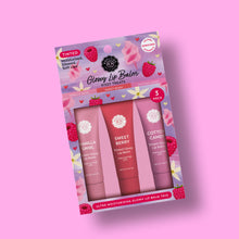 Load image into Gallery viewer, Glowy Lip Balm Trio – Kissy Treats Collection