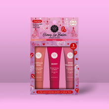 Load image into Gallery viewer, Glowy Lip Balm Trio – Sweet Kisses Collection