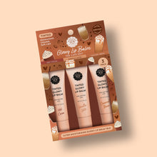 Load image into Gallery viewer, Cafe Treats Tinted Glowy Lip Balm Trio