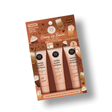 Load image into Gallery viewer, Cafe Treats Tinted Glowy Lip Balm Trio