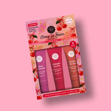 Load image into Gallery viewer, Pucker Up Glowy Lip Balm Trio
