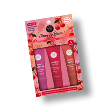 Load image into Gallery viewer, Pucker Up Glowy Lip Balm Trio