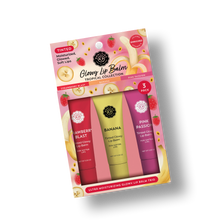 Load image into Gallery viewer, Glowy Lip Balm Trio – Tropical Collection