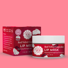 Load image into Gallery viewer, Red Velvet Cupcake Lip Mask