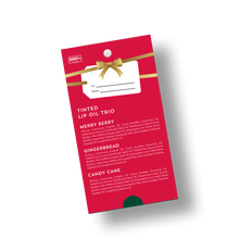 Load image into Gallery viewer, Tinted Lip Oil Trio – Fa La La