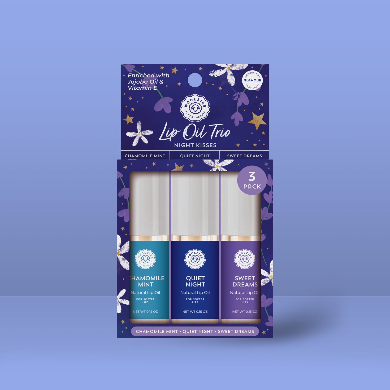 Night Kisses Lip OIL Trio