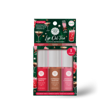 Load image into Gallery viewer, Tinted Lip Oil Trio – Festive Refreshers
