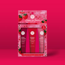 Load image into Gallery viewer, Kissy Lips Glowy Lip Balm Trio