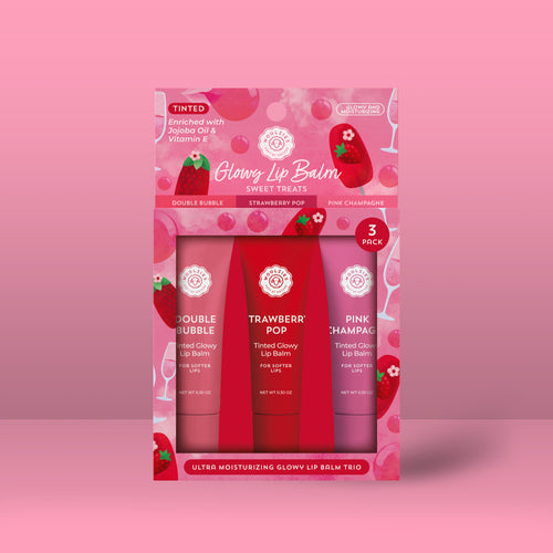Sweet Treats Glowy Lip Balm Collection