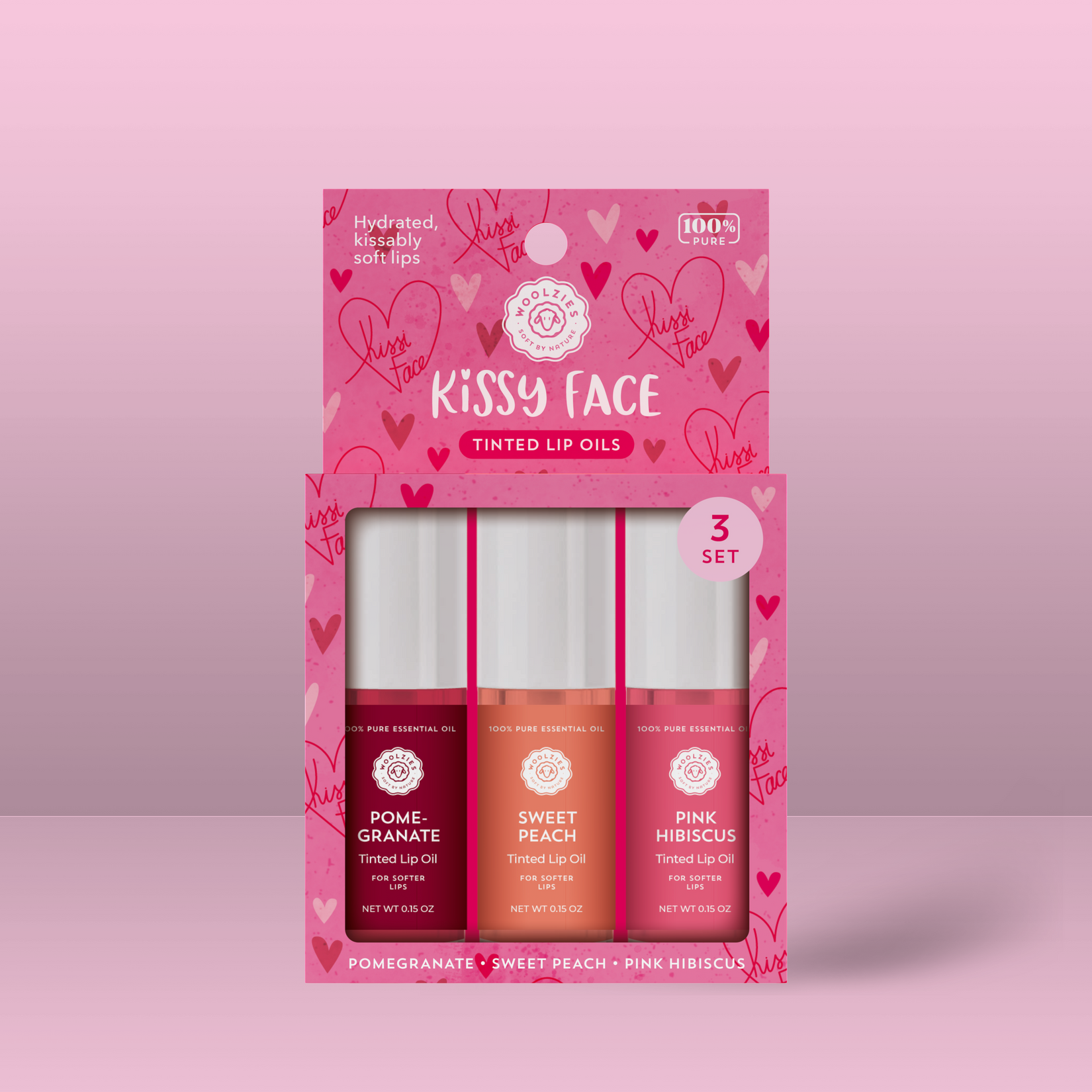 Kissy Face Lip Oil Set Of 3