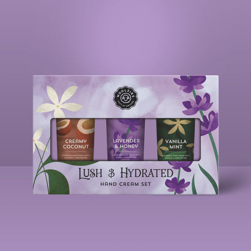 Lush & Hydrated Shea Butter Hand Cream Set
