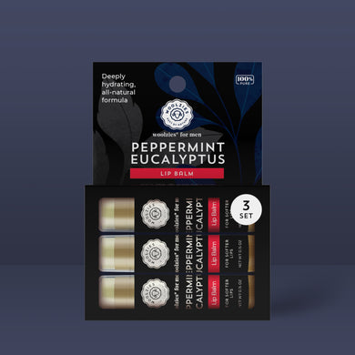 Peppermint - Eucalyptus Lip Balm For Men