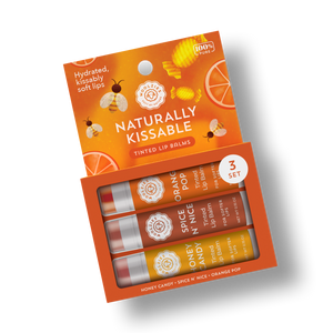 Naturally Kissable Lip Balm Set Of 3