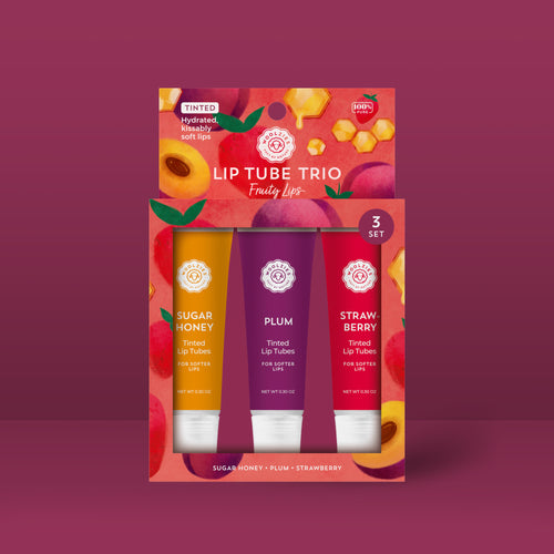 NEW Fruity Lips Tinted Lip Tube Set of 3